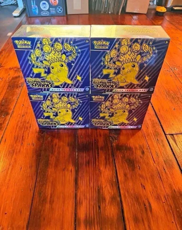 Surging Sparks Elite Trainer Box – SV08: Surging Sparks (SSP)