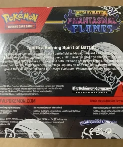 2025 Pokémon Mega Evolution Phantasmal Flames Factory Sealed Booster Box