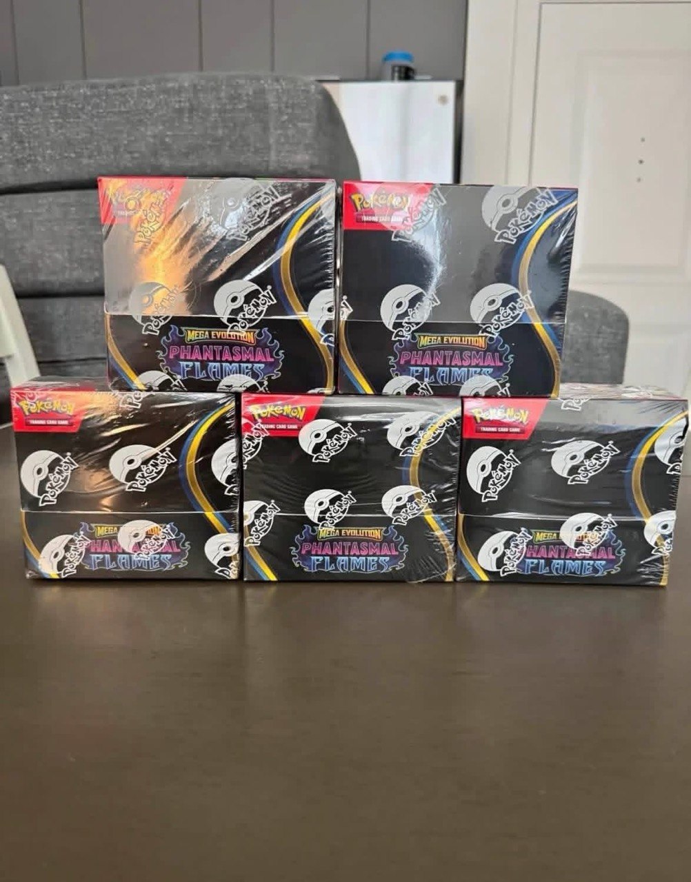 2025 Pokémon Mega Evolution Phantasmal Flames Factory Sealed Booster Box