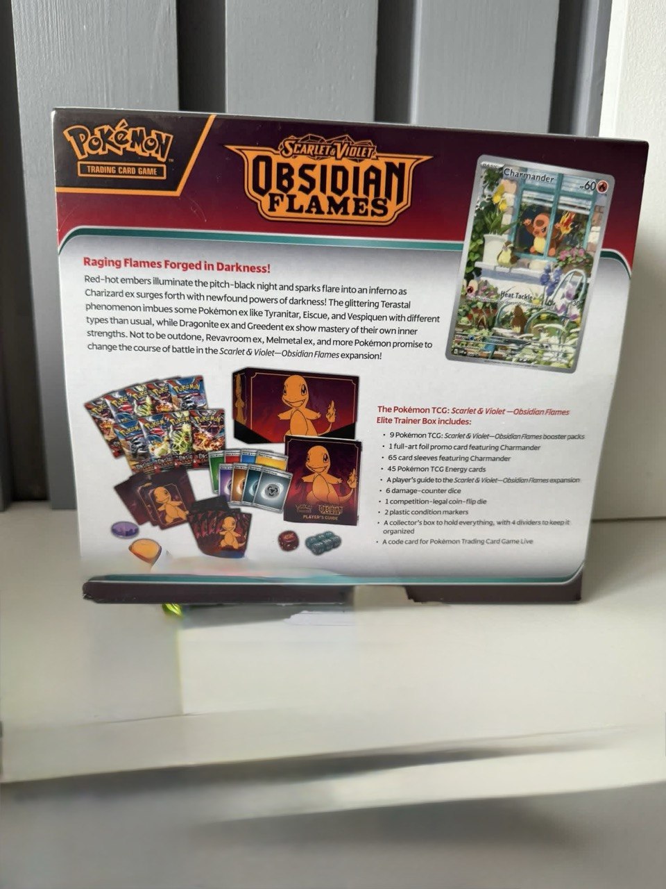 Pokémon TCG: Scarlet & Violet-Obsidian Flames Pokémon Center Elite Trainer Box
