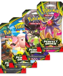 Pokémon Mega Evolution Perfect Order Blister Pack 144 Pack Case
