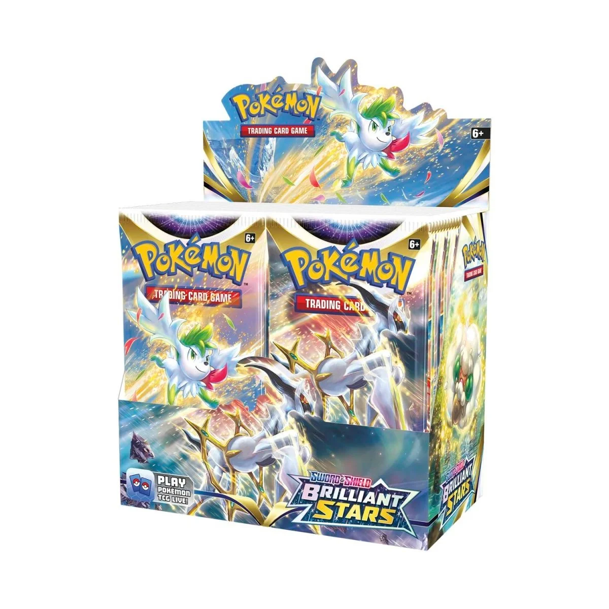 Pokémon TCG: Sword & Shield Booster Display Box (36 Packs)