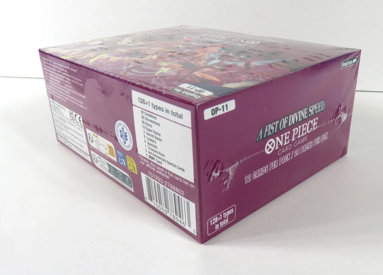 One Piece TCG: A Fist of Divine Speed (OP-11) Booster Box