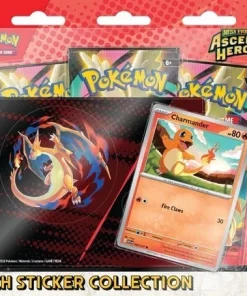 Pokemon Mega Evolution Ascended Heroes Tech Sticker 12 Box Case